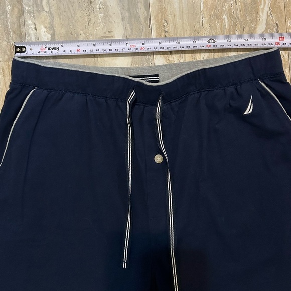 Nautica Dark Navy Blue Sleep Pants / Lounge Wear - Picture 3 of 8
